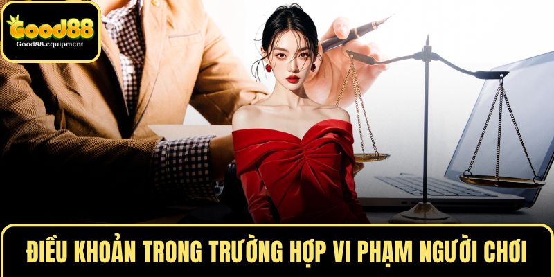 Điều khoản trong trường hợp vi phạm người chơi